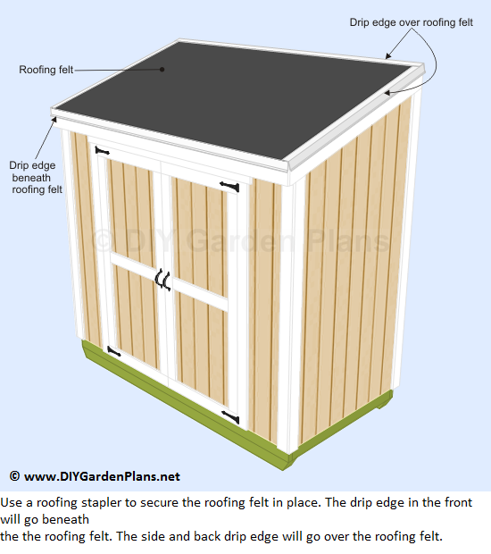 shedlast: Shed roof felt jewsons